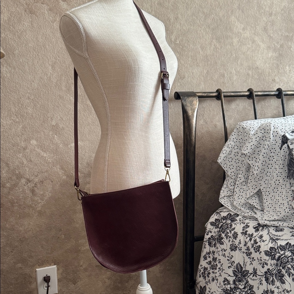 Madewell Burgundy Crossbody Bag